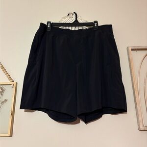 Lululemon Men’s Black Pace Breaker shorts